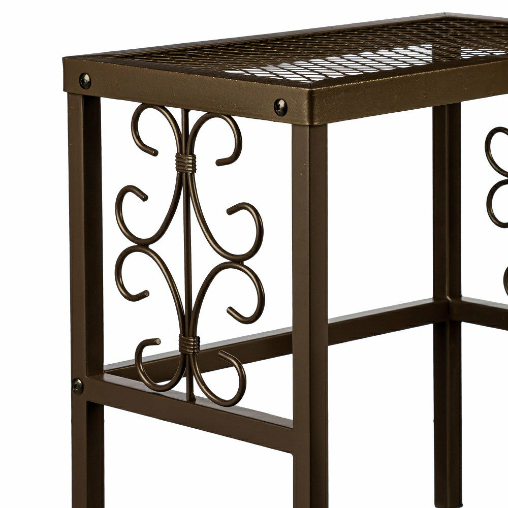 Plow & Hearth Montebello Plant Stand Set of 2