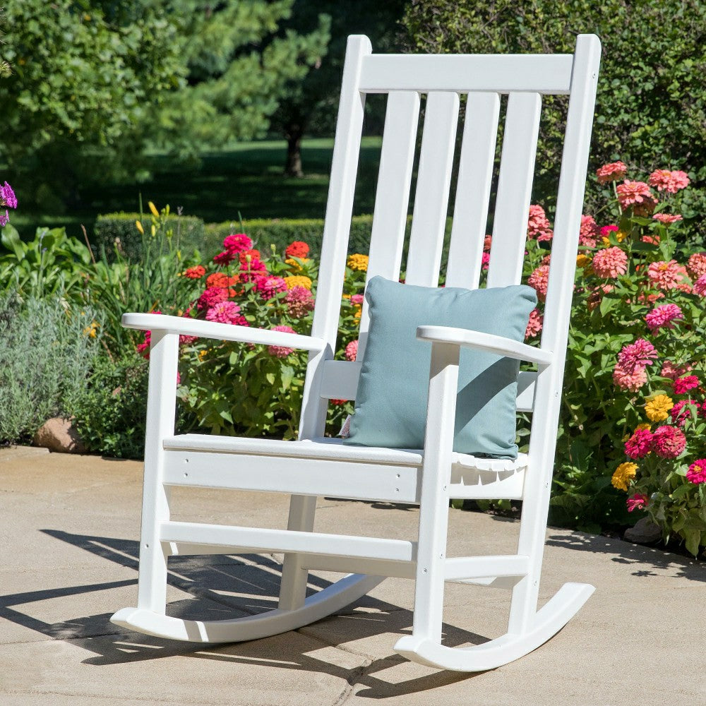 Plow & Hearth POLYWOOD® Vineyard Porch Rocking Chair