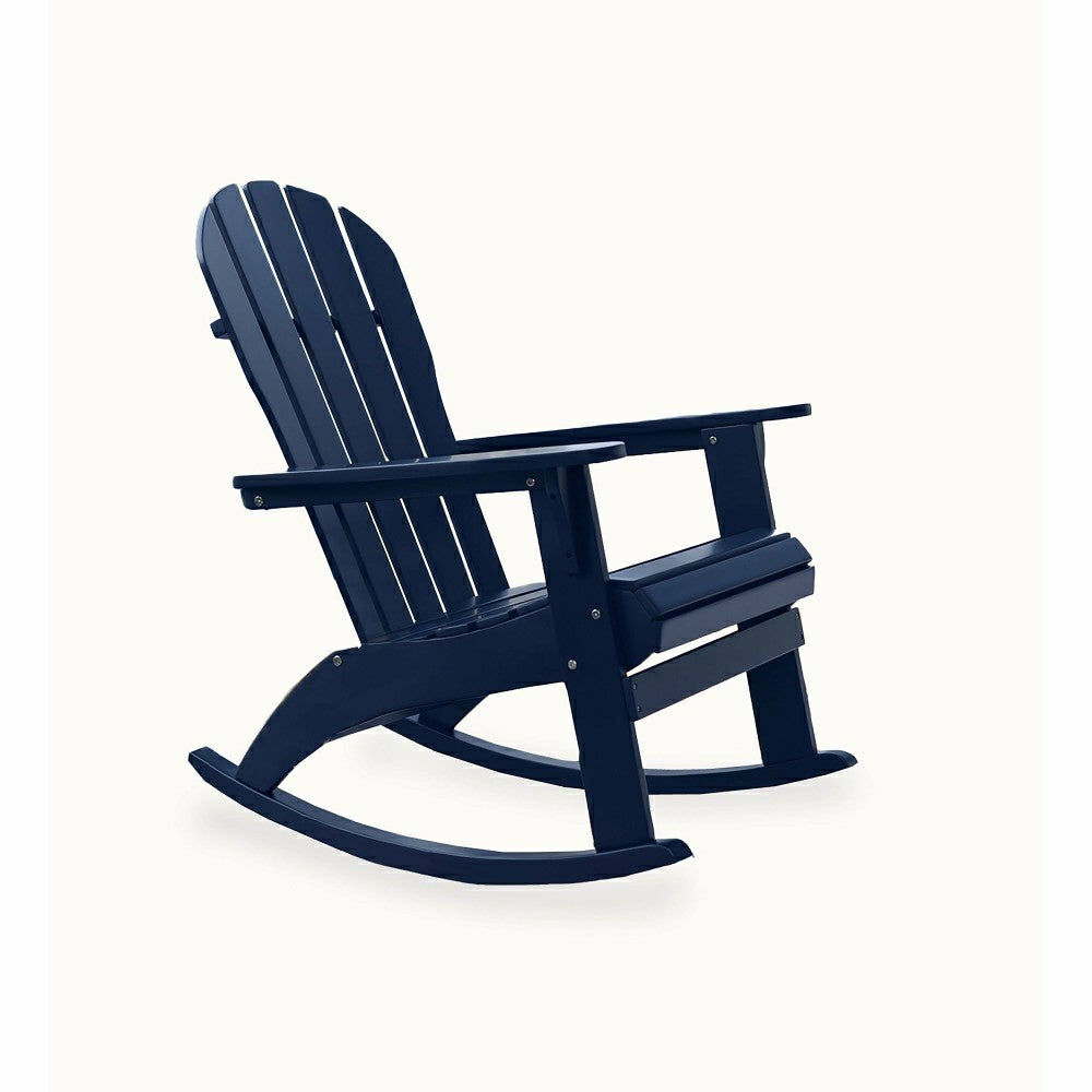 Plow & Hearth Wooden Adirondack Rocker