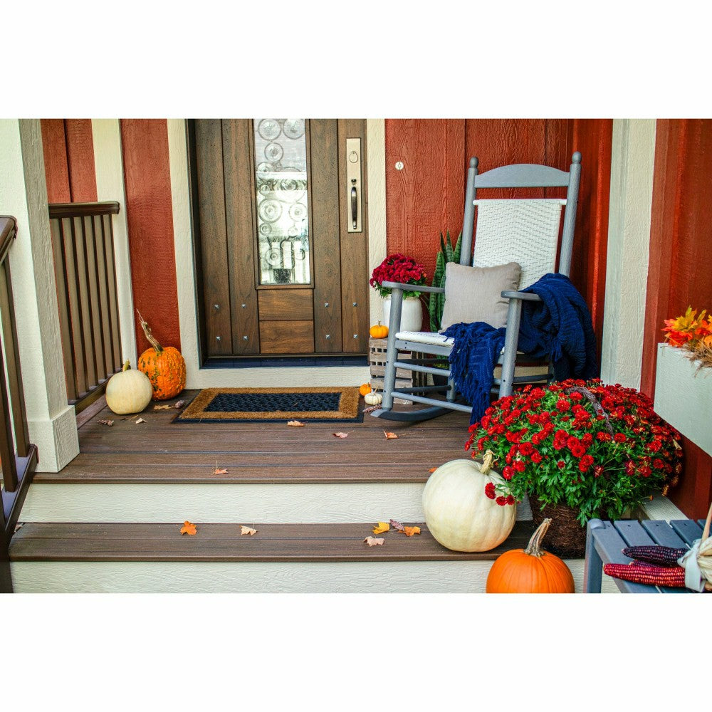 Plow & Hearth POLYWOOD® Jefferson Woven Rocking Chair