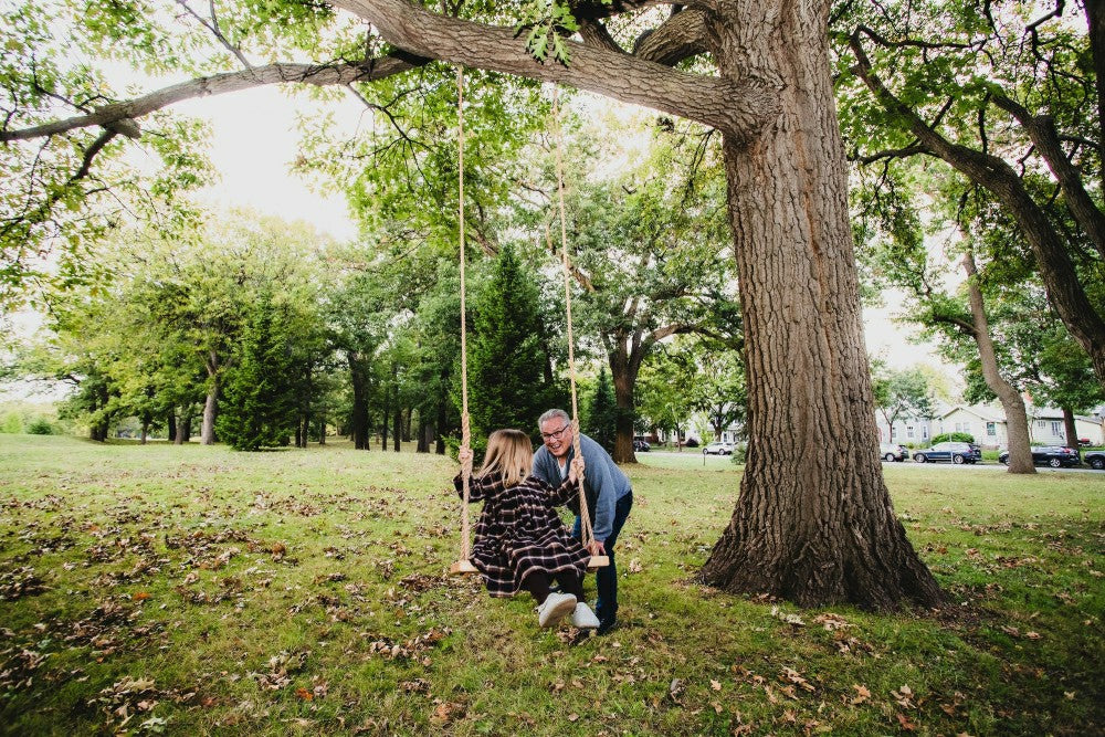 Plow & Hearth Classic Ash Bench Swing