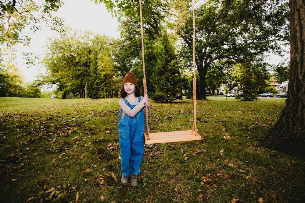 Plow & Hearth Classic Ash Bench Swing