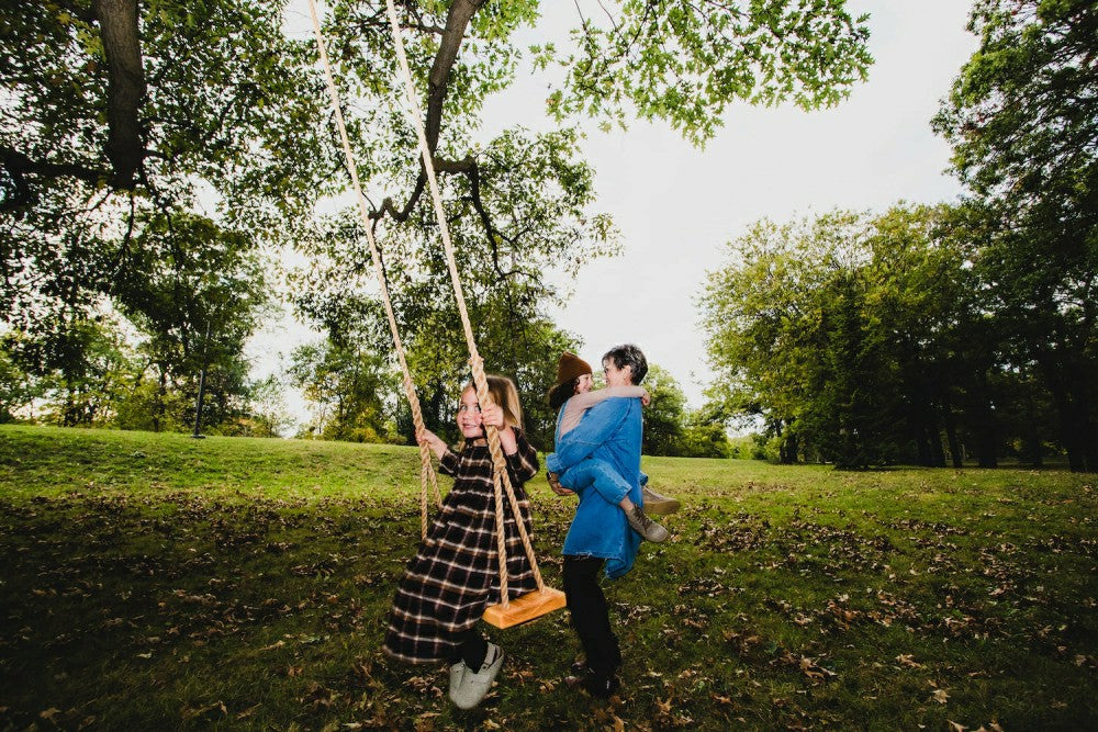 Plow & Hearth Classic Ash Bench Swing