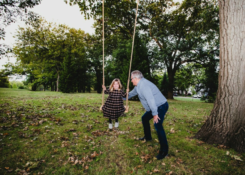 Plow & Hearth Classic Ash Bench Swing