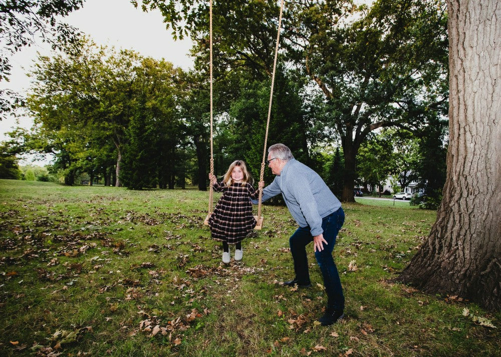 Plow & Hearth Classic Ash Bench Swing