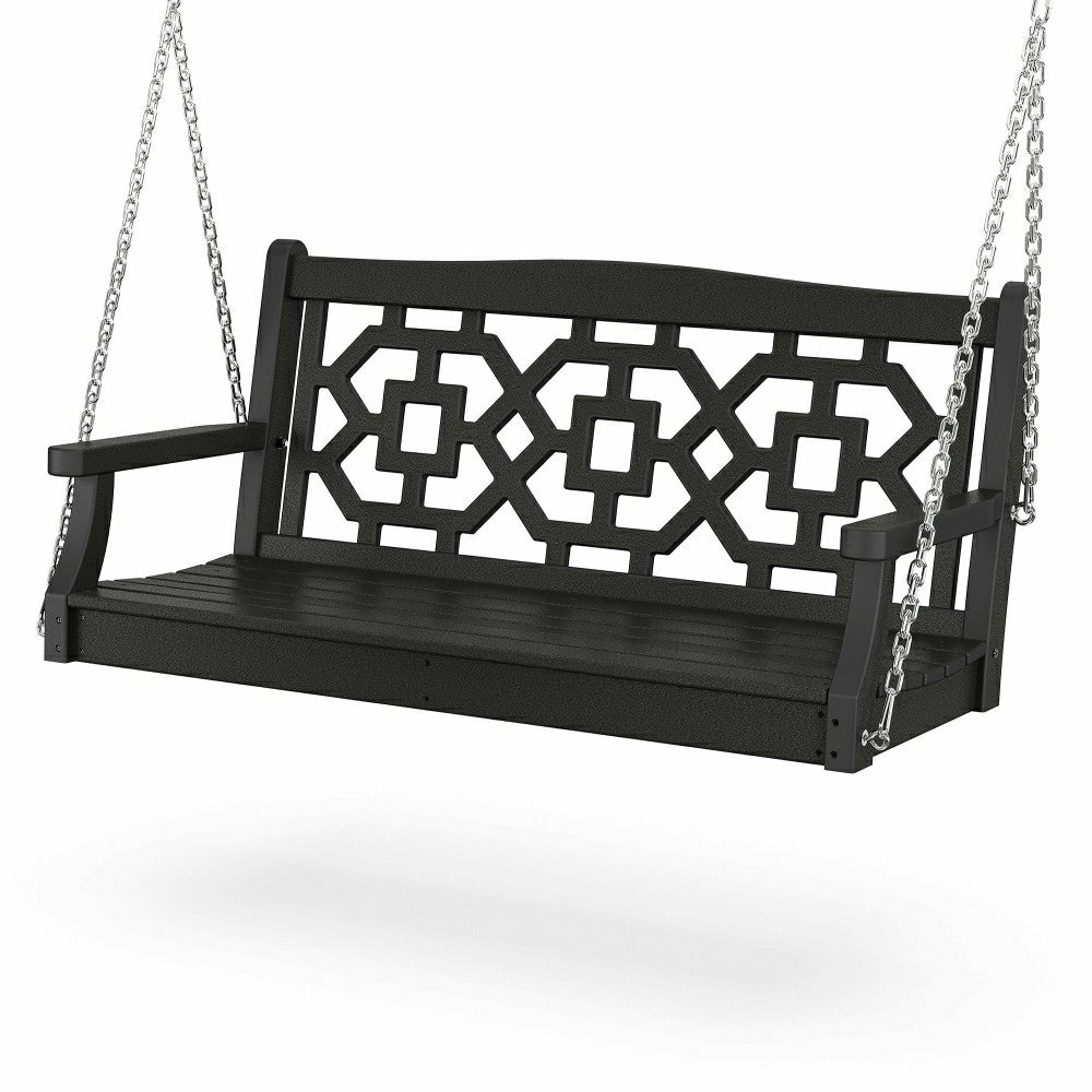 Plow & Hearth POLYWOOD® Chinoiserie Swing