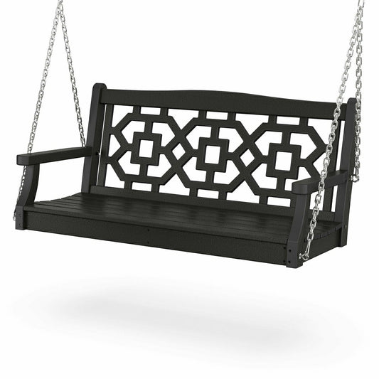 Plow & Hearth POLYWOOD® Chinoiserie Swing