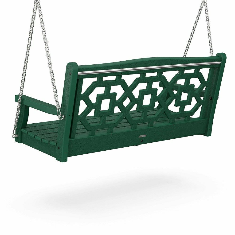 Plow & Hearth POLYWOOD® Chinoiserie Swing