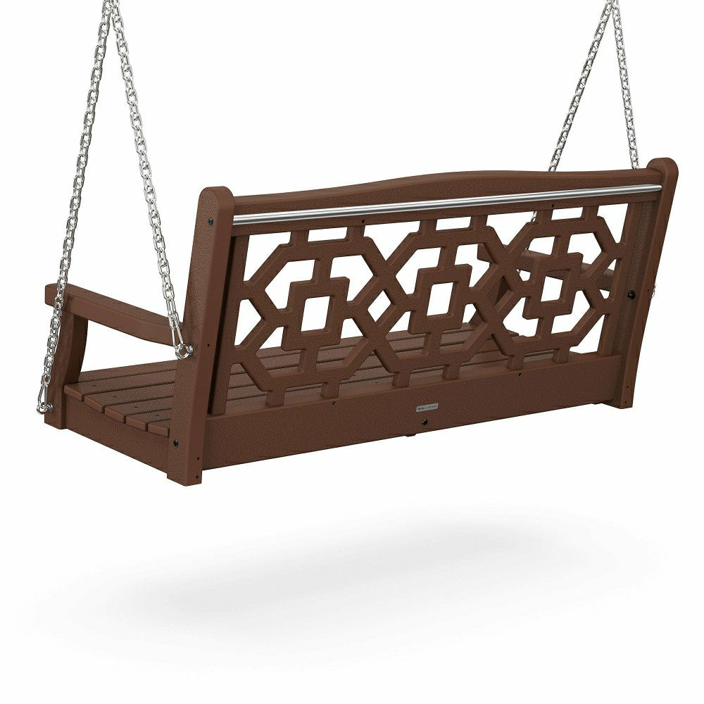 Plow & Hearth POLYWOOD® Chinoiserie Swing