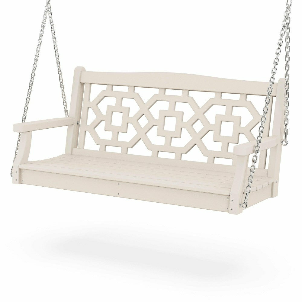 Plow & Hearth POLYWOOD® Chinoiserie Swing