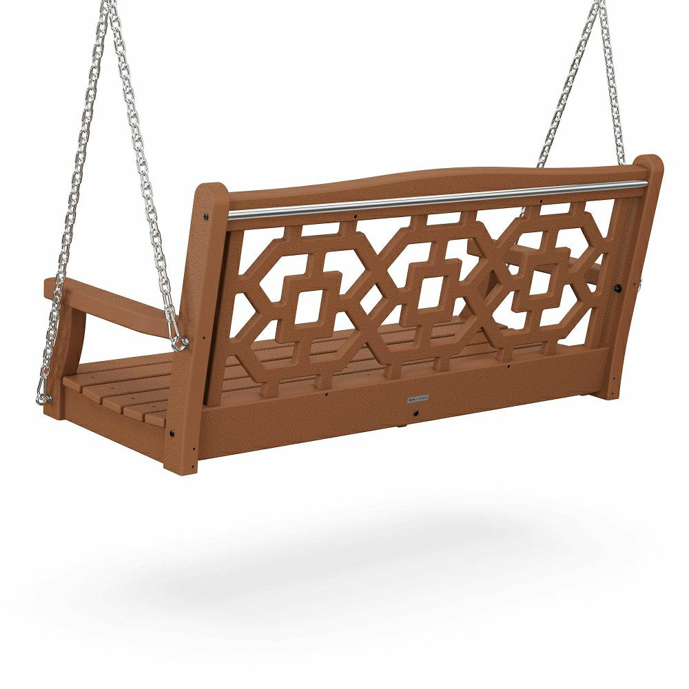 Plow & Hearth POLYWOOD® Chinoiserie Swing