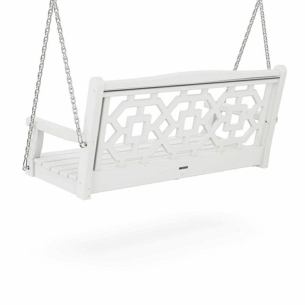 Plow & Hearth POLYWOOD® Chinoiserie Swing