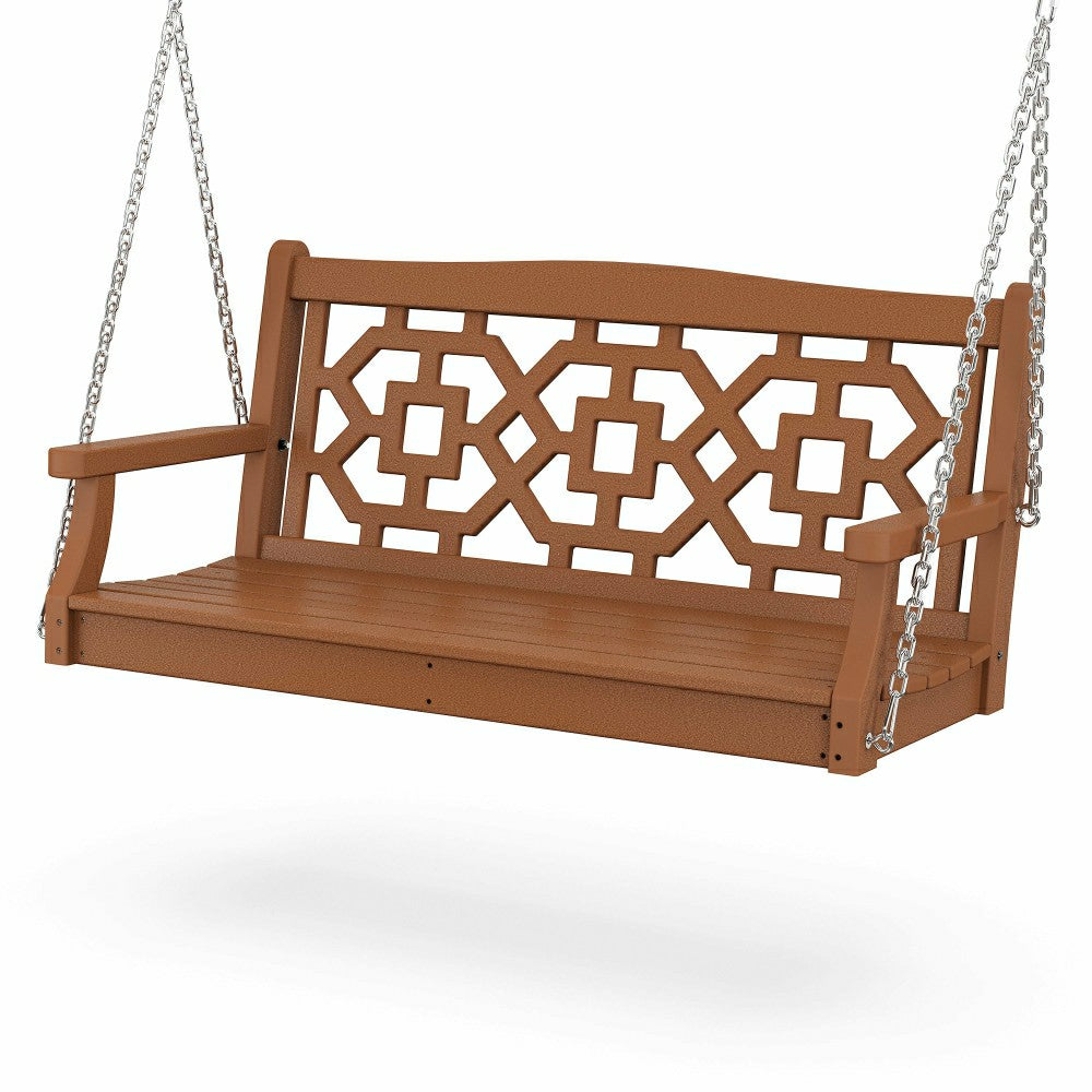 Plow & Hearth POLYWOOD® Chinoiserie Swing
