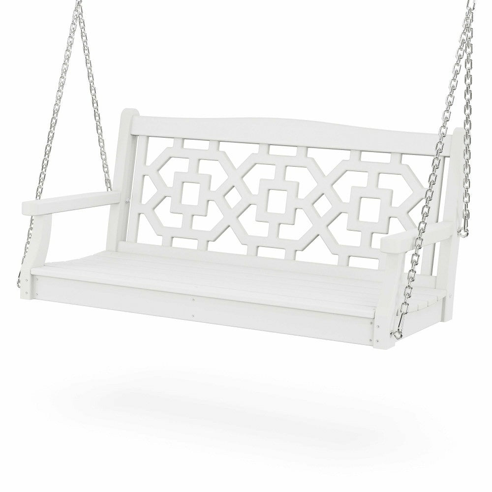 Plow & Hearth POLYWOOD® Chinoiserie Swing