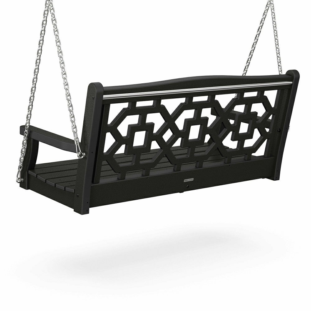 Plow & Hearth POLYWOOD® Chinoiserie Swing