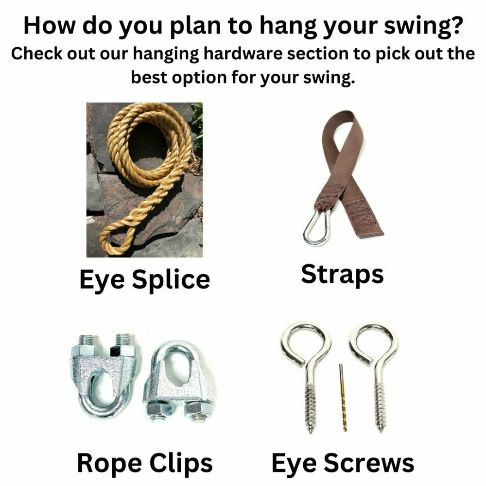 Plow & Hearth Oval Style Tree Swing