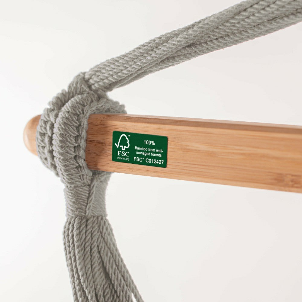 Plow & Hearth Domingo Almond - Weather-Resistant Kingsize Hammock Chair