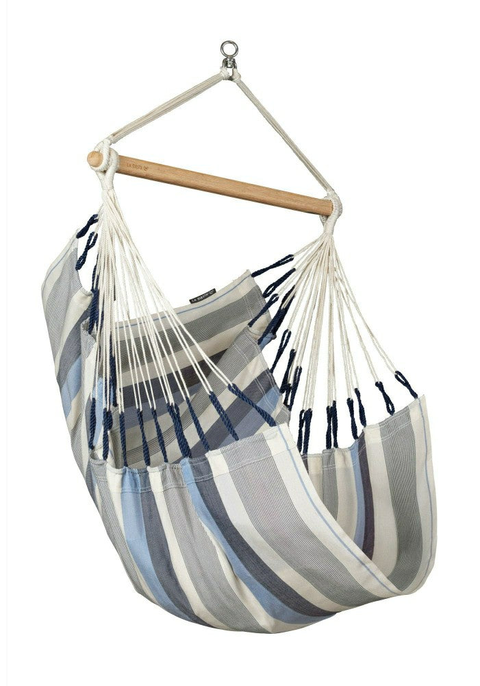 Plow & Hearth Domingo Sea Salt - Weather-Resistant Basic Hammock Chair