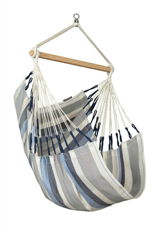 Plow & Hearth Domingo Sea Salt - Weather-Resistant Basic Hammock Chair