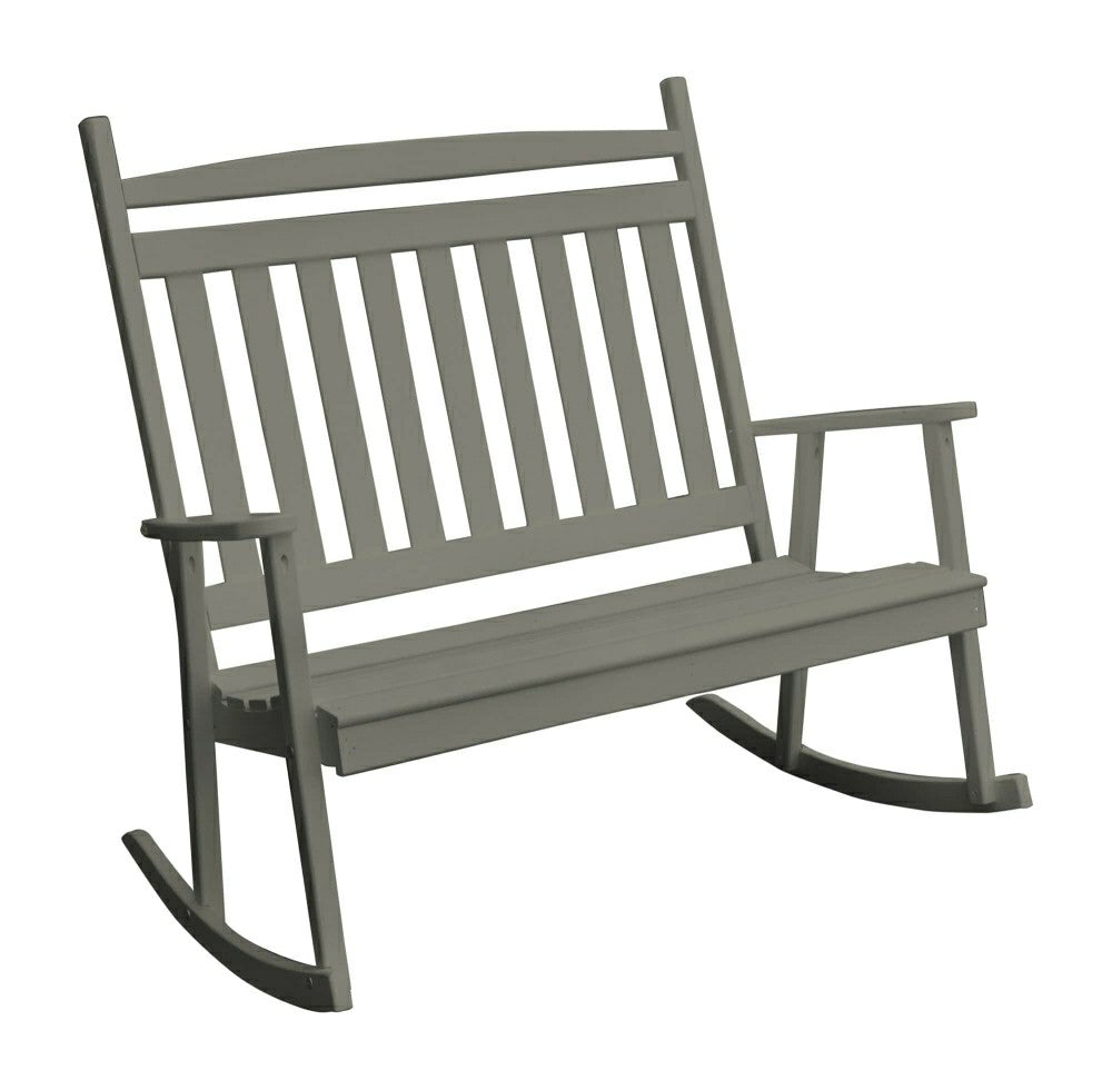 Plow & Hearth Keystone Amish Co. Classic Double Porch Rocker