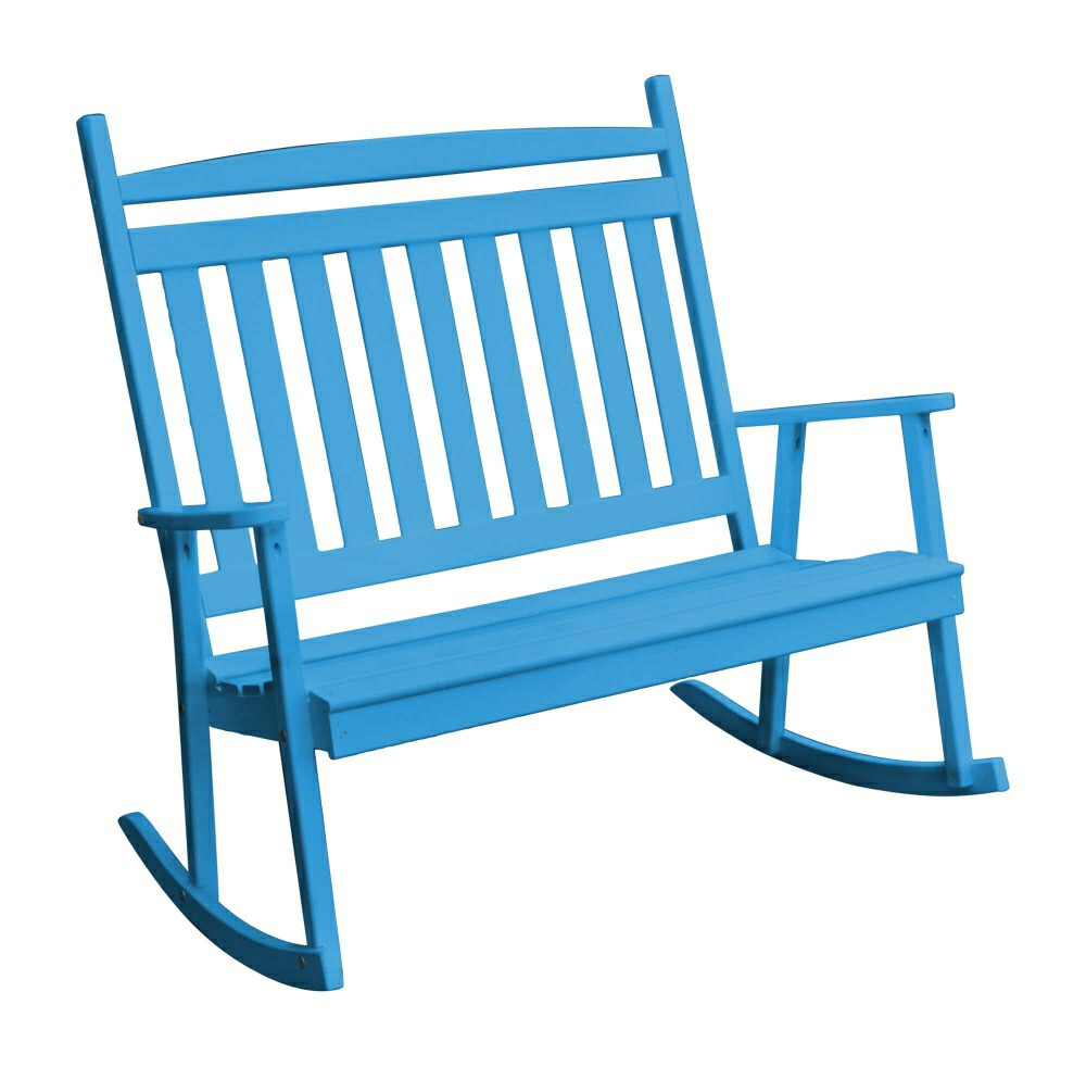 Plow & Hearth Keystone Amish Co. Classic Double Porch Rocker