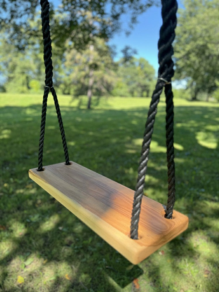 Plow & Hearth Classic Ash Double Bench Swing