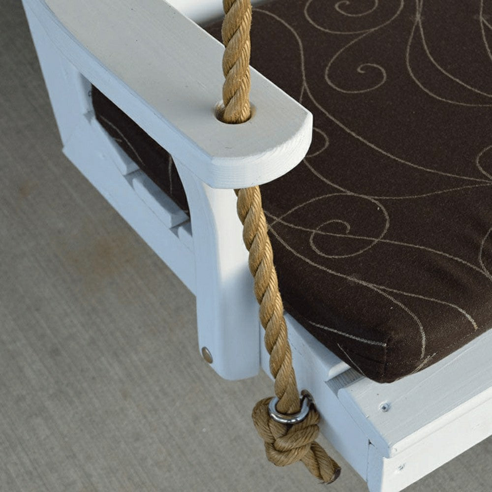 Plow & Hearth Keystone Amish Co. York Red Cedar Swing Chair