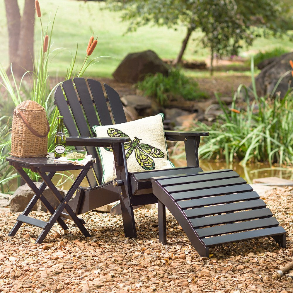 Plow & Hearth Wooden Adirondack Chair