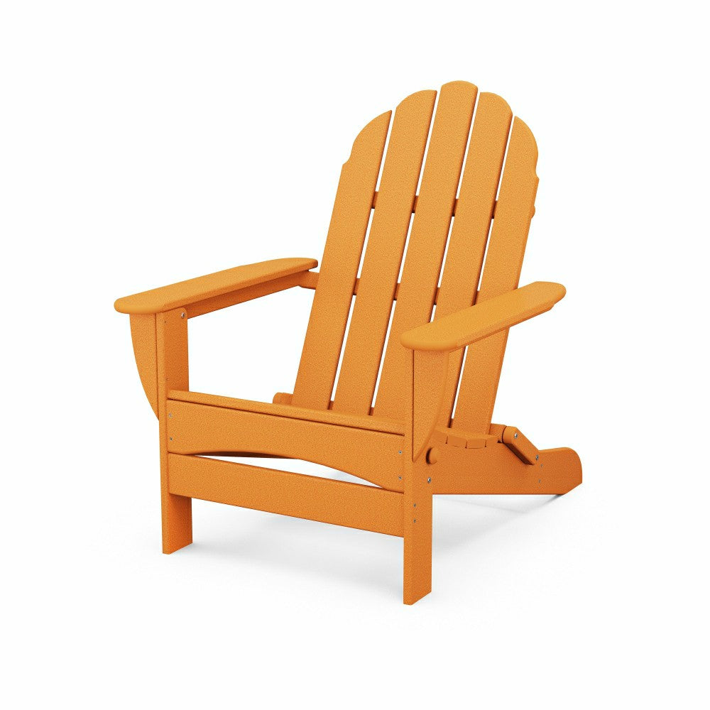 Plow & Hearth POLYWOOD® Classic Oversized Folding Adirondack Chair