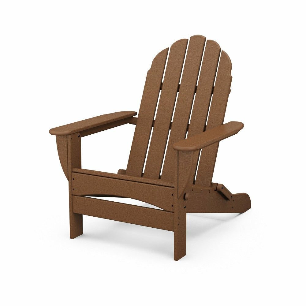 Plow & Hearth POLYWOOD® Classic Oversized Folding Adirondack Chair