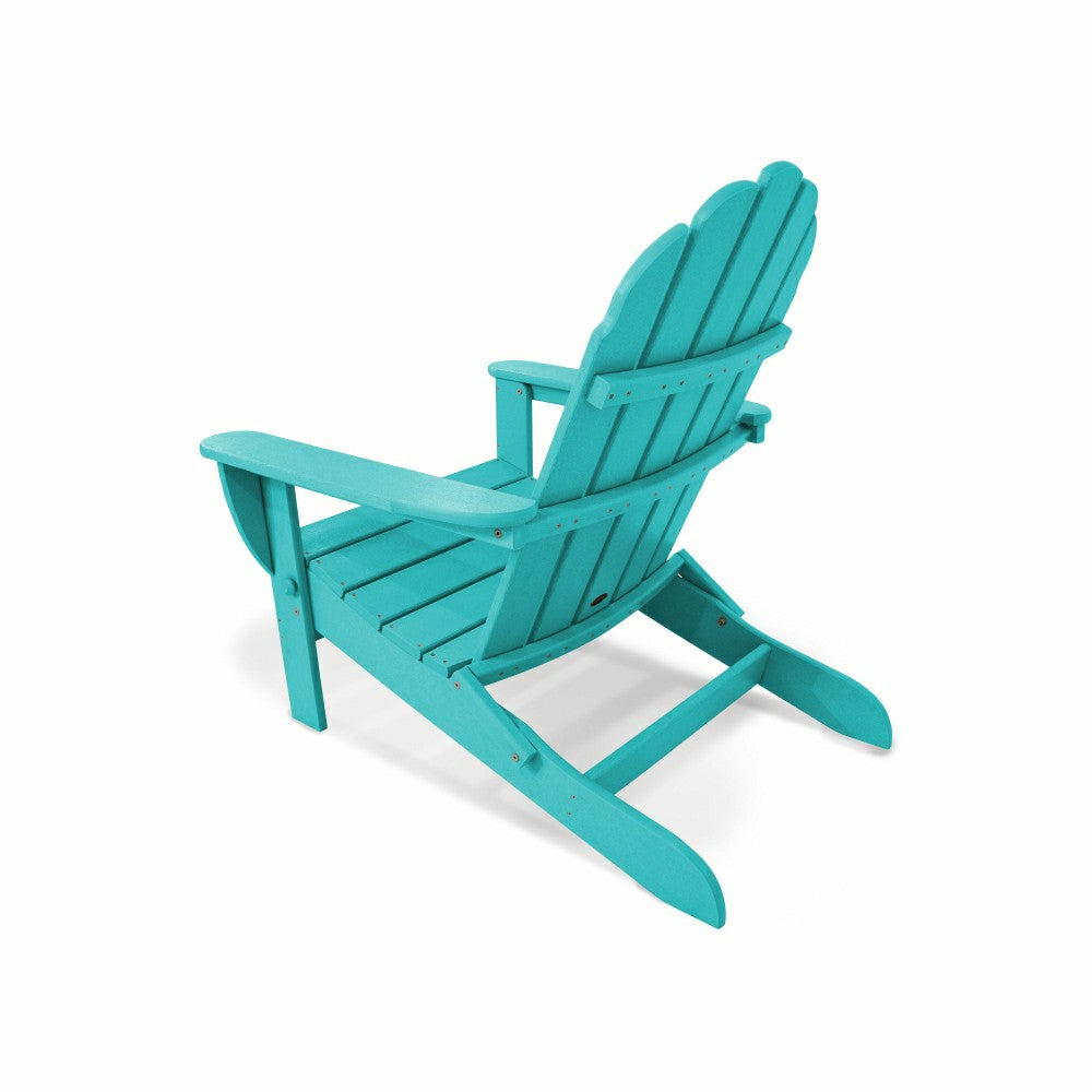 Plow & Hearth POLYWOOD® Classic Oversized Folding Adirondack Chair
