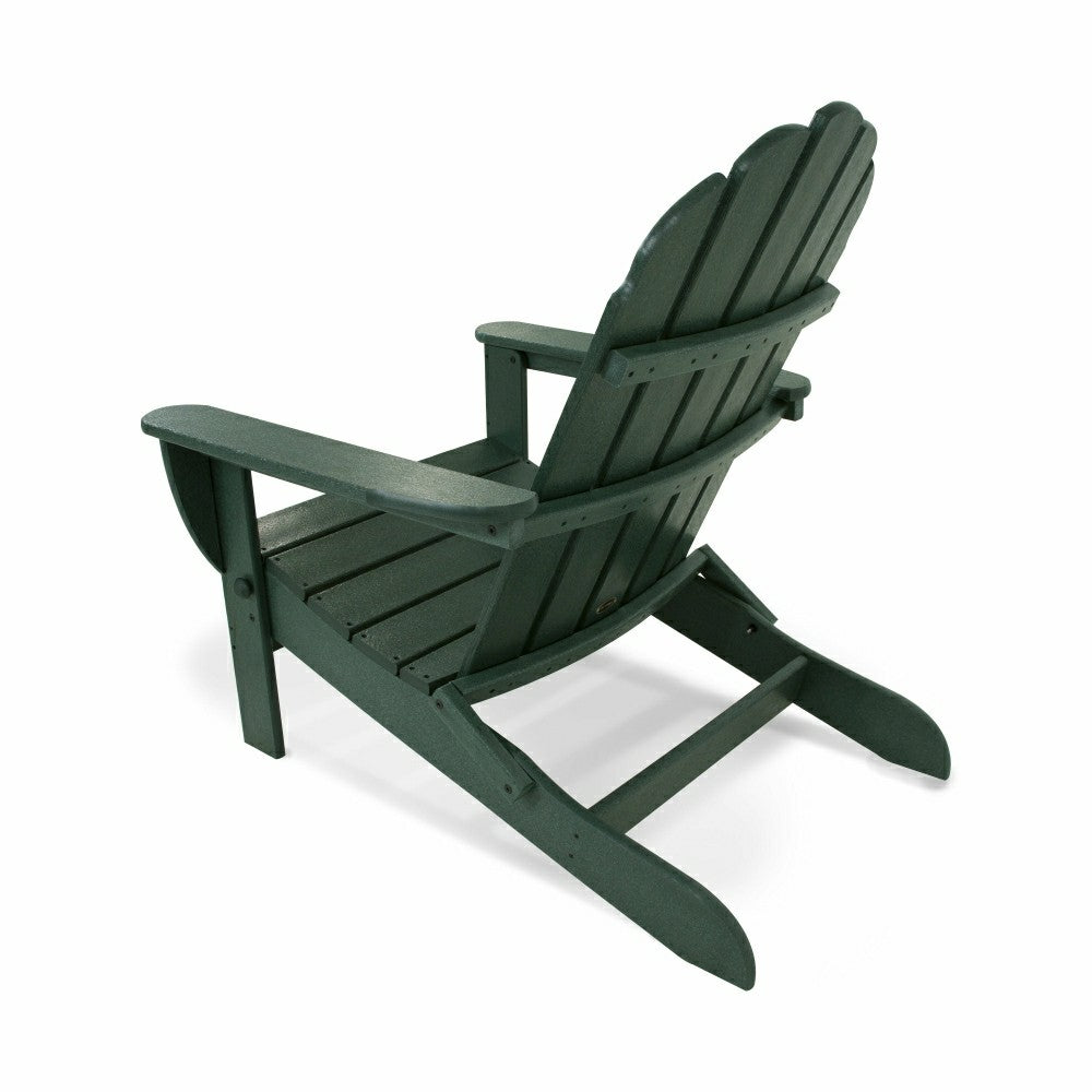 Plow & Hearth POLYWOOD® Classic Oversized Folding Adirondack Chair