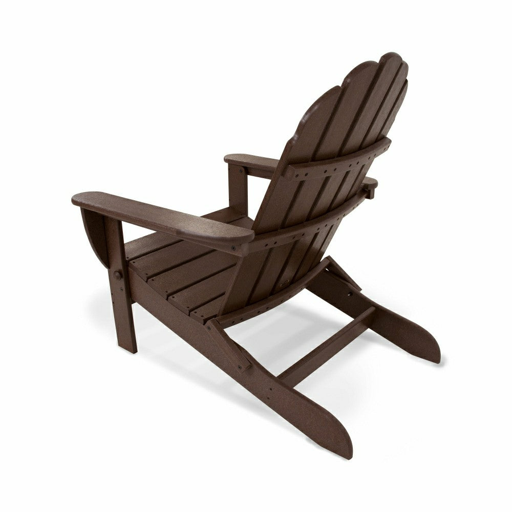 Plow & Hearth POLYWOOD® Classic Oversized Folding Adirondack Chair