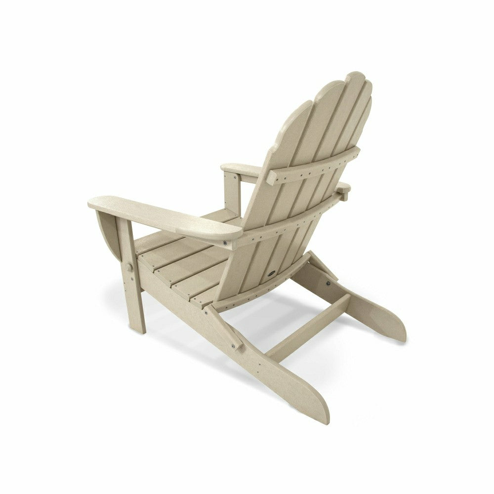 Plow & Hearth POLYWOOD® Classic Oversized Folding Adirondack Chair