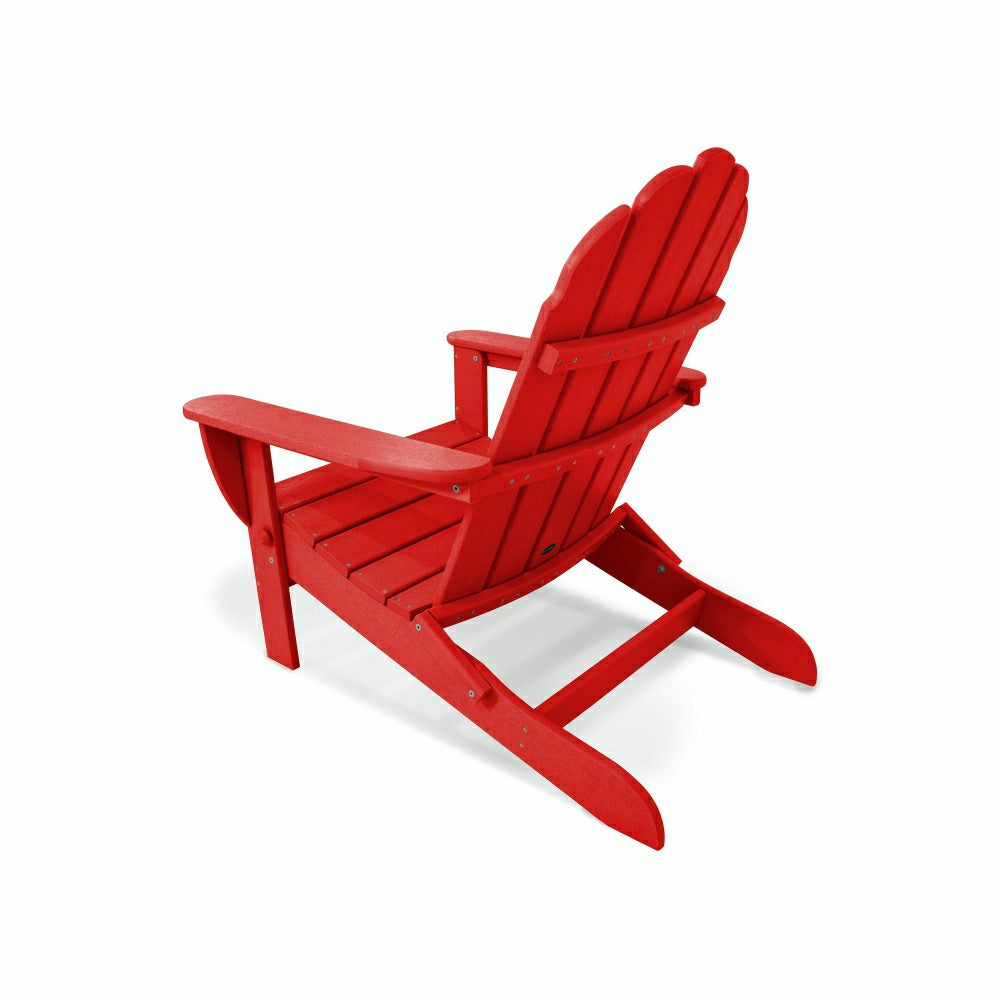 Plow & Hearth POLYWOOD® Classic Oversized Folding Adirondack Chair