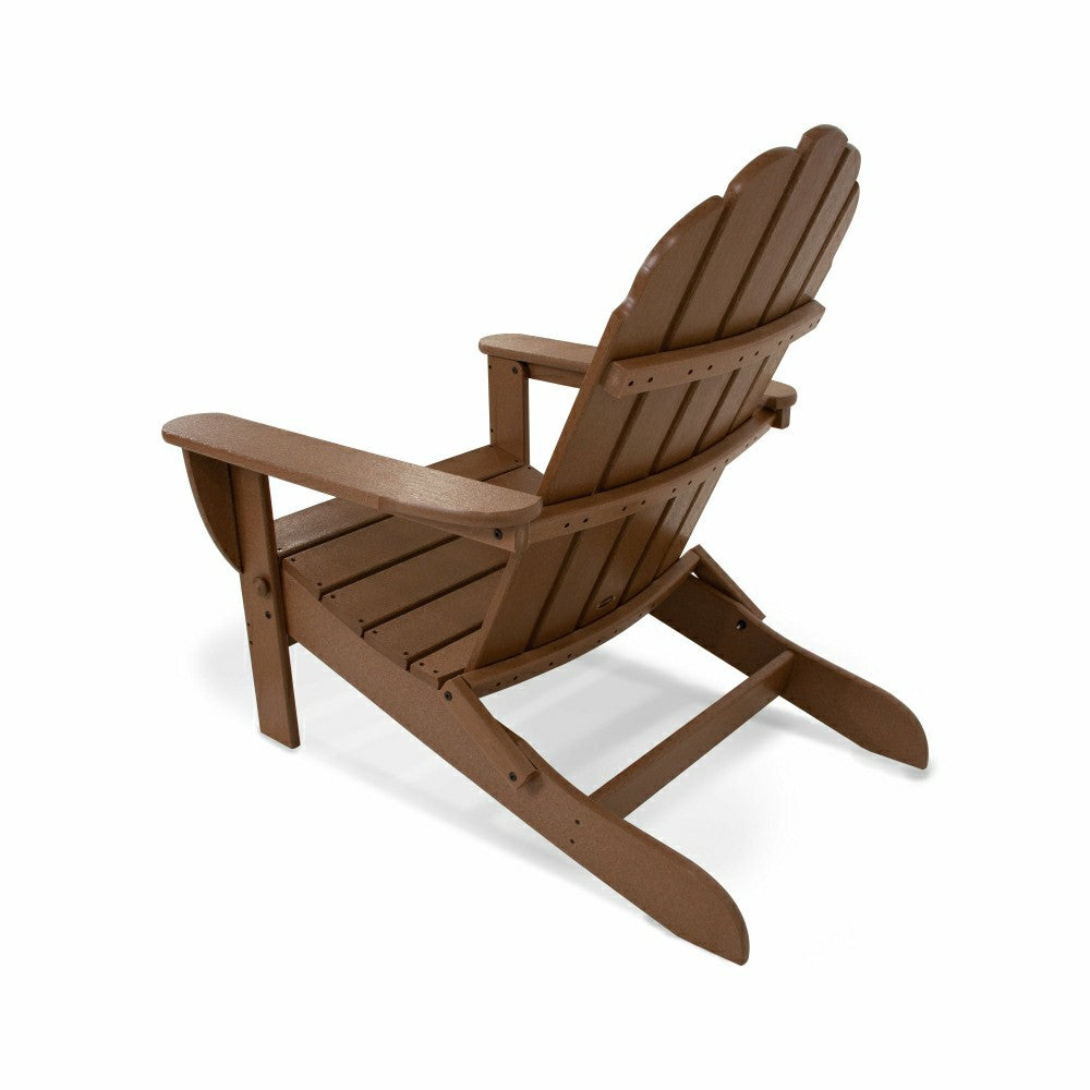 Plow & Hearth POLYWOOD® Classic Oversized Folding Adirondack Chair
