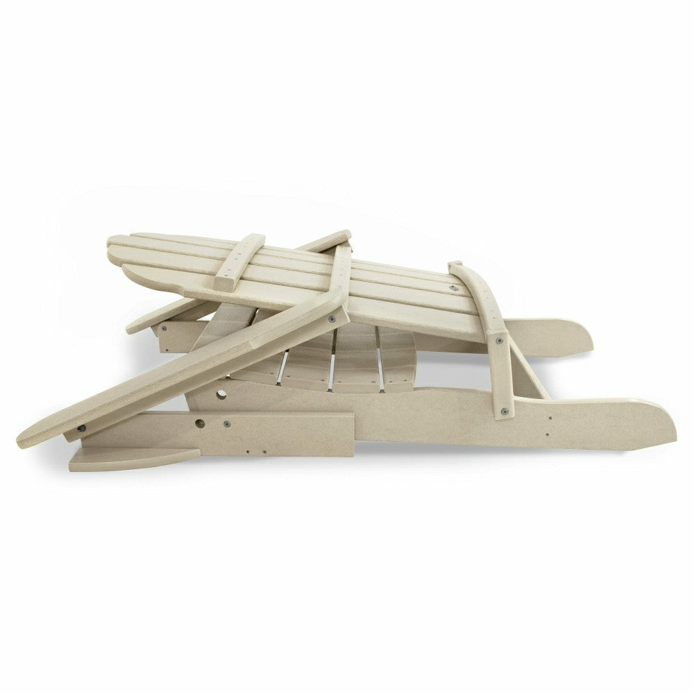 Plow & Hearth POLYWOOD® Classic Oversized Folding Adirondack Chair