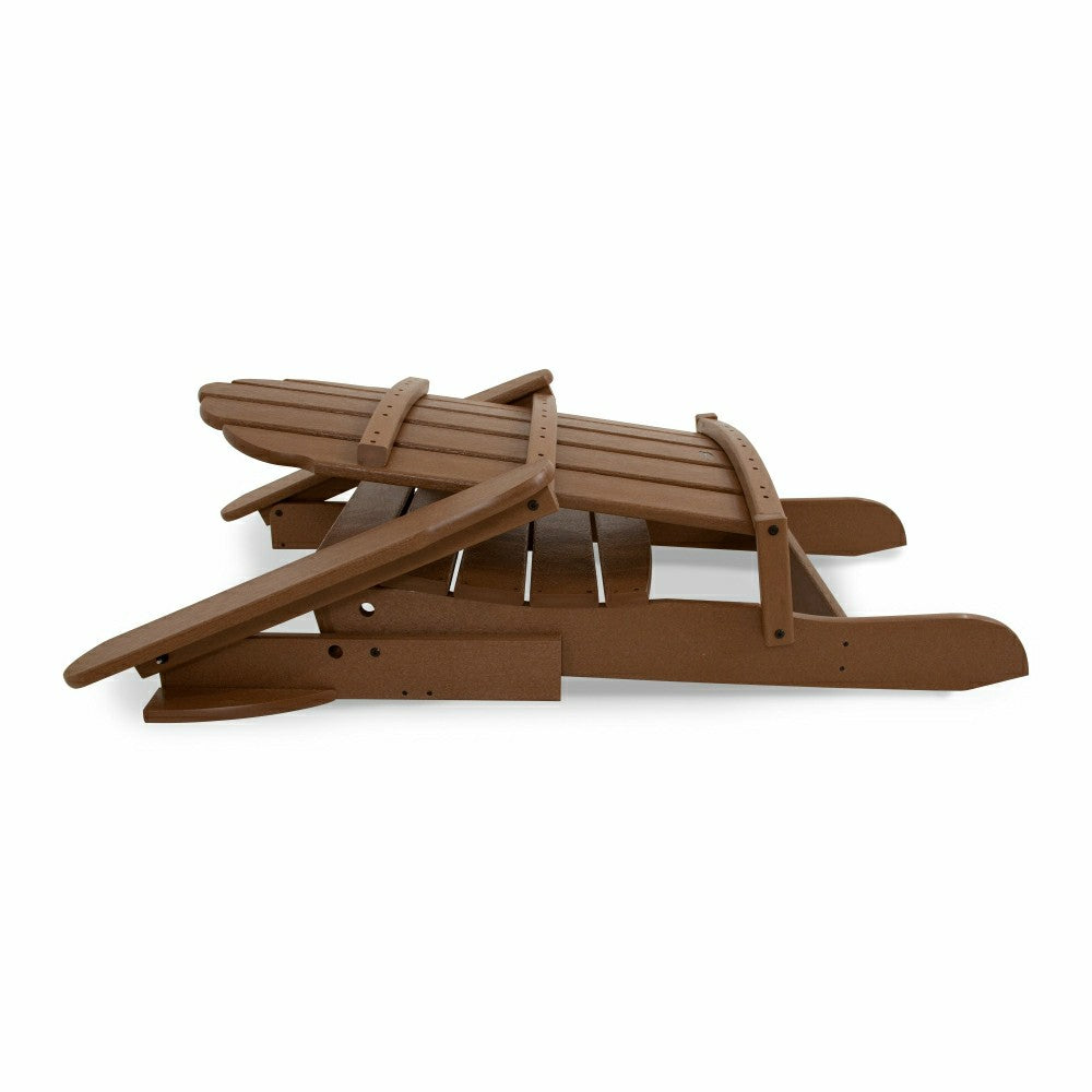 Plow & Hearth POLYWOOD® Classic Oversized Folding Adirondack Chair