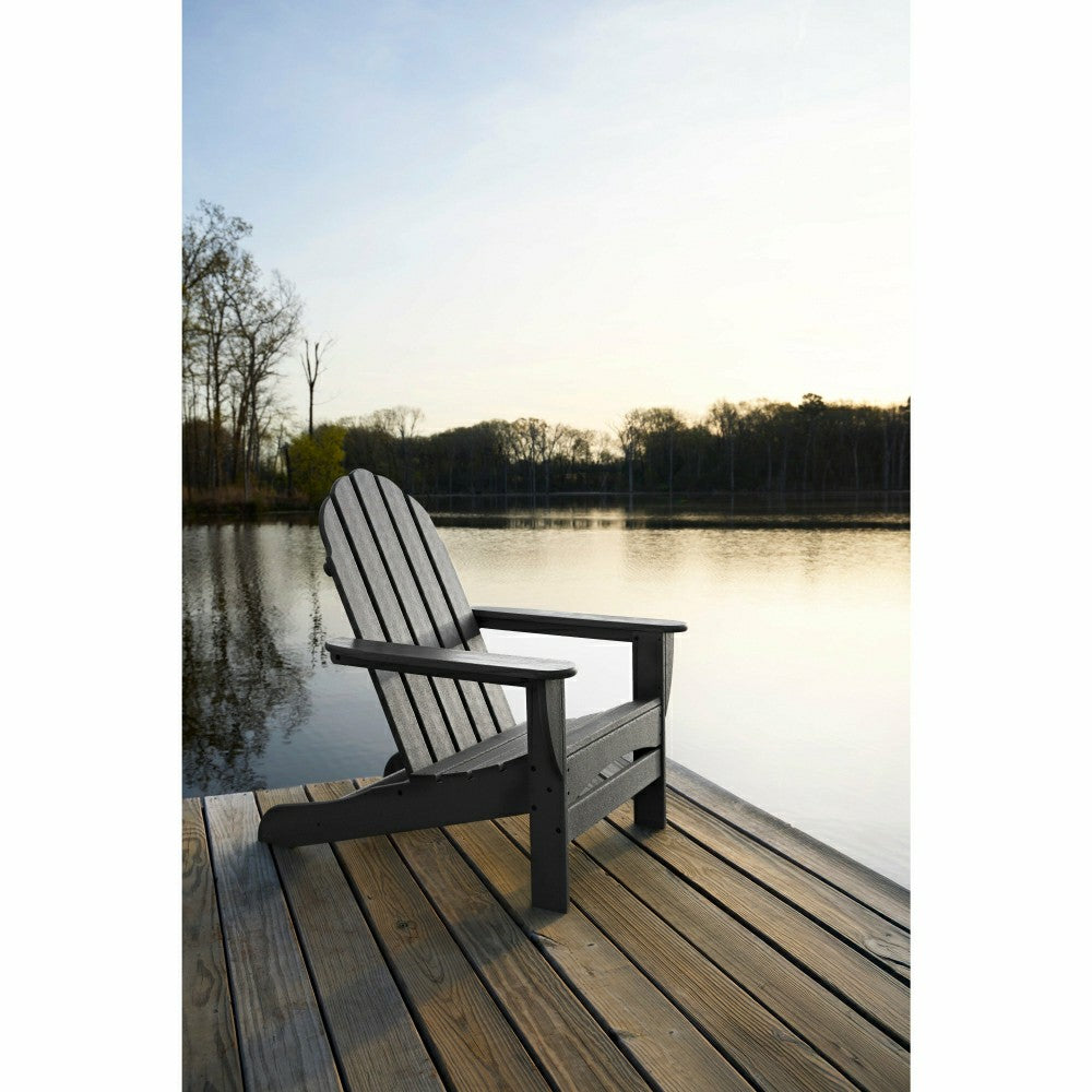 Plow & Hearth POLYWOOD® Classic Oversized Folding Adirondack Chair