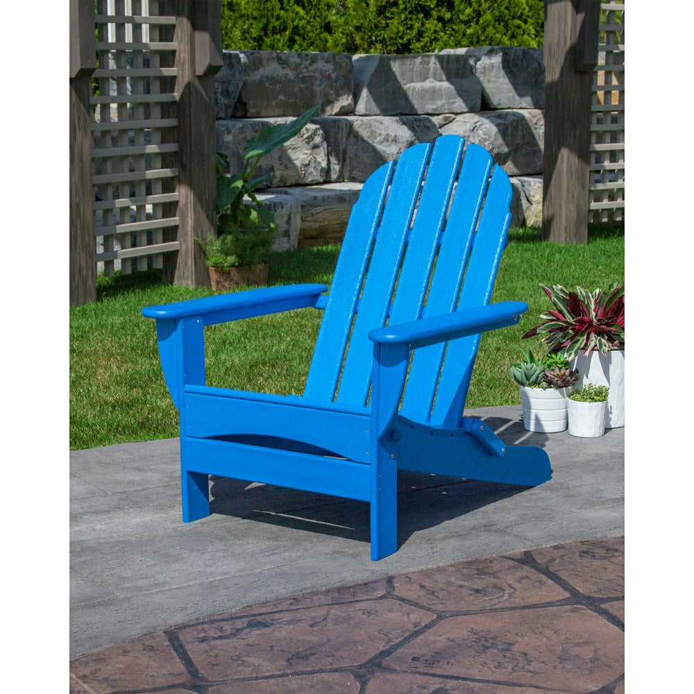 Plow & Hearth POLYWOOD® Classic Oversized Folding Adirondack Chair
