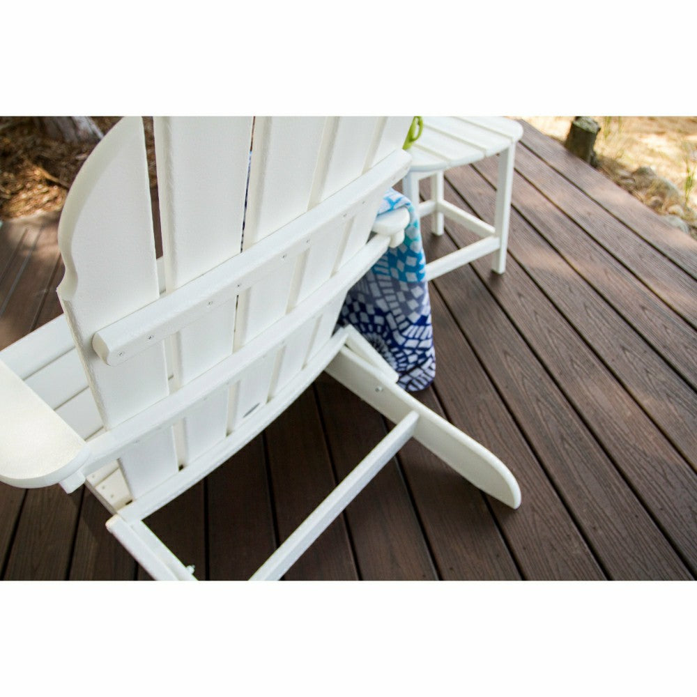 Plow & Hearth POLYWOOD® Classic Oversized Folding Adirondack Chair