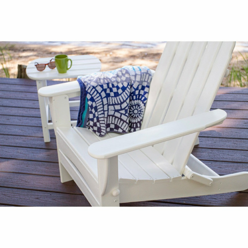 Plow & Hearth POLYWOOD® Classic Oversized Folding Adirondack Chair