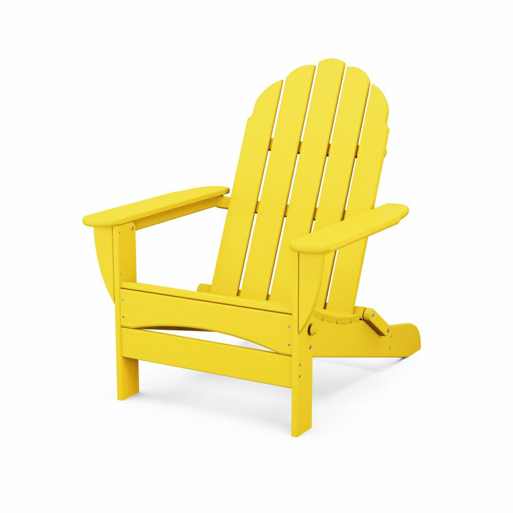 Plow & Hearth POLYWOOD® Classic Oversized Folding Adirondack Chair