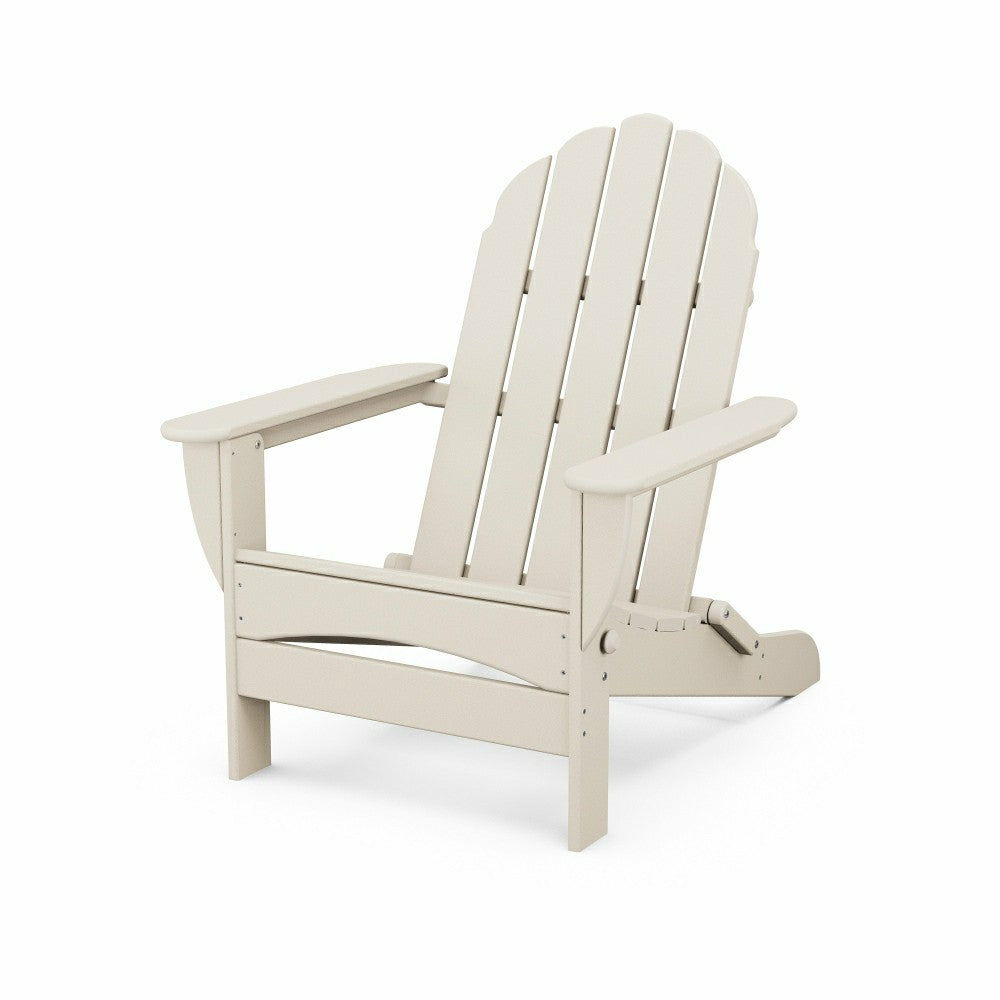 Plow & Hearth POLYWOOD® Classic Oversized Folding Adirondack Chair