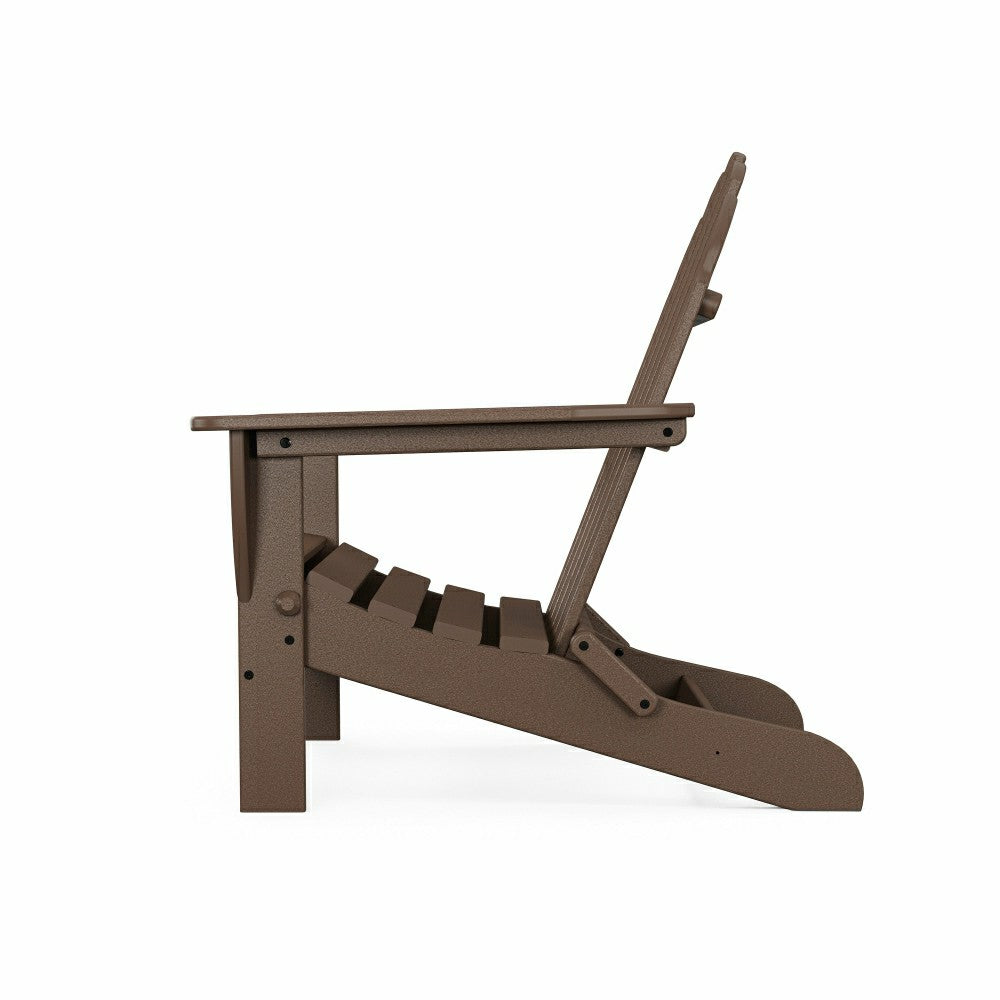 Plow & Hearth POLYWOOD® Classic Folding Adirondack Chair