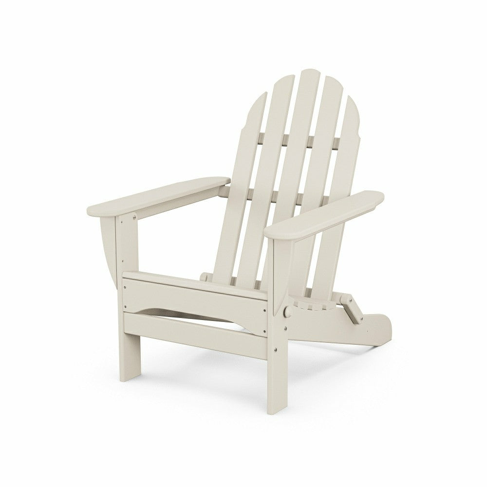 Plow & Hearth POLYWOOD® Classic Folding Adirondack Chair