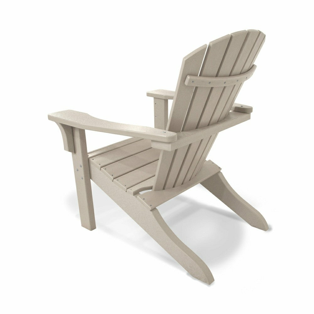Plow & Hearth POLYWOOD® Seashell Adirondack Chair