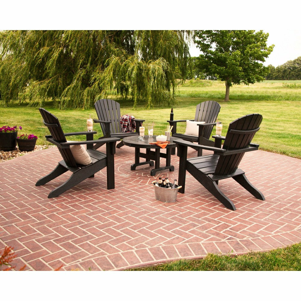 Plow & Hearth POLYWOOD® Seashell Adirondack Chair