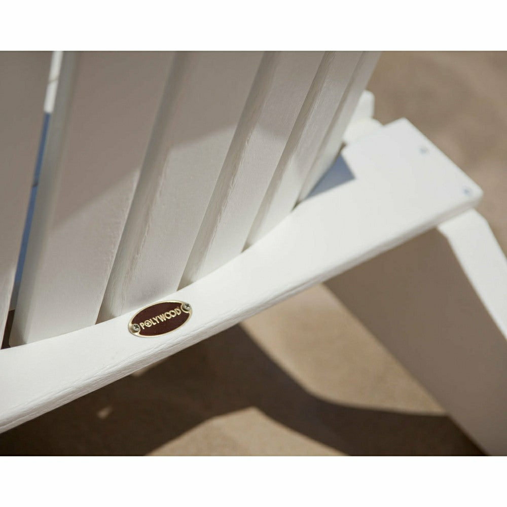 Plow & Hearth POLYWOOD® Seashell Adirondack Chair