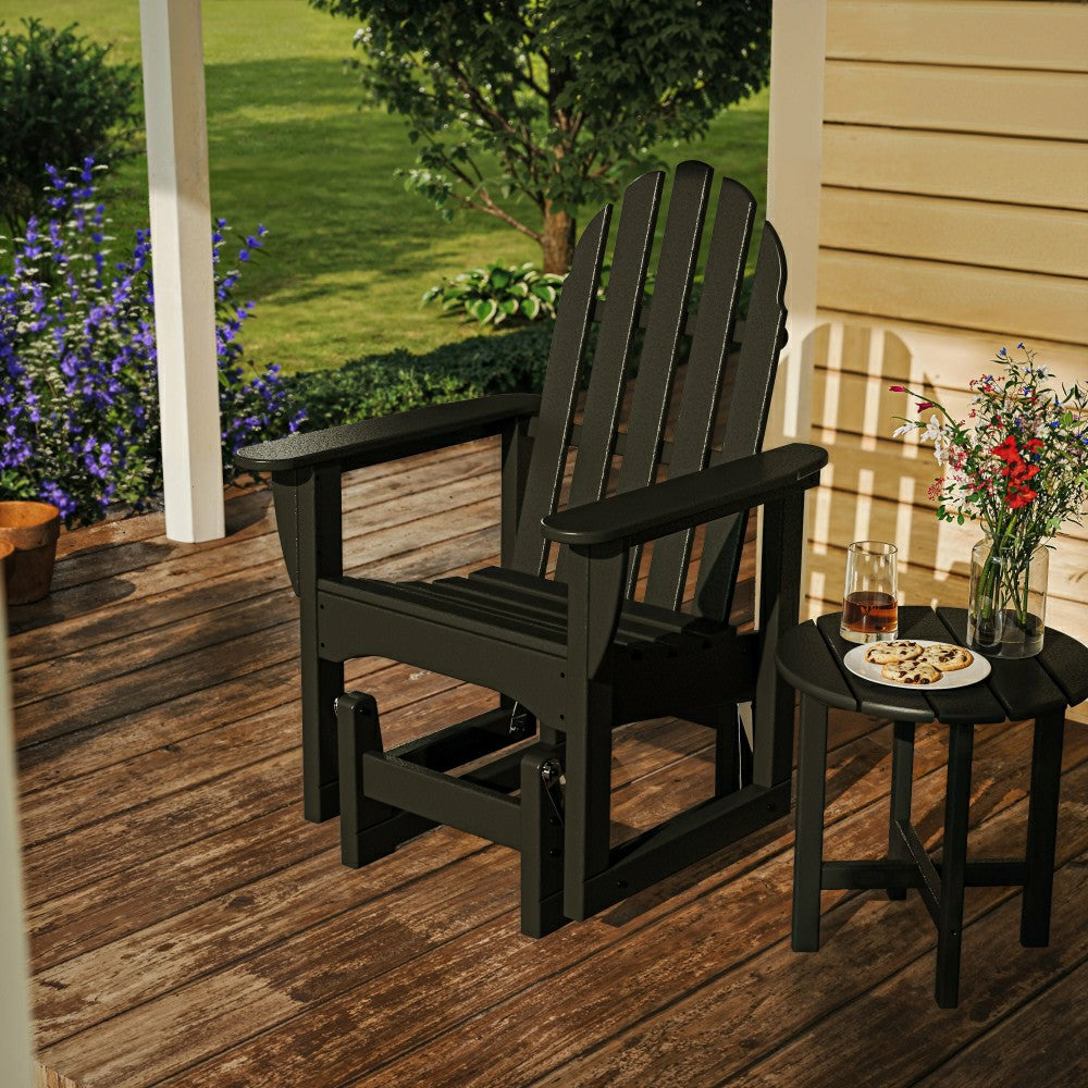 Plow & Hearth POLYWOOD® Classic Adirondack Glider Chair